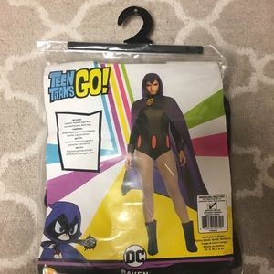 Teen Titans Raven Adult Costume Size M